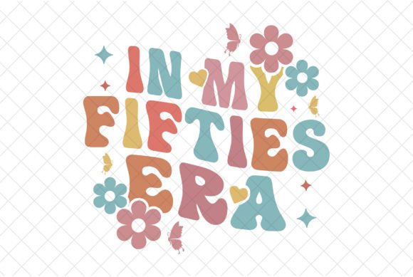 50th Birthday PNG in My Thirties Era SVG