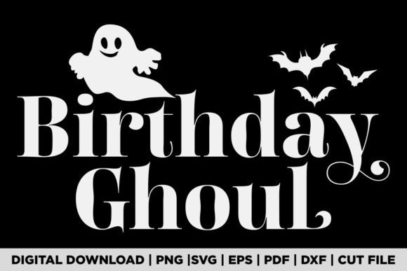 Birthday Ghoul T-shirt Graphics and T-Shirt Designs