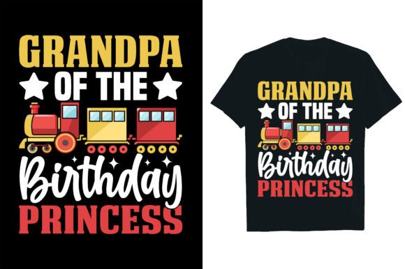 GRANDPA of the BIRTHDAY PRINCESS Graphics